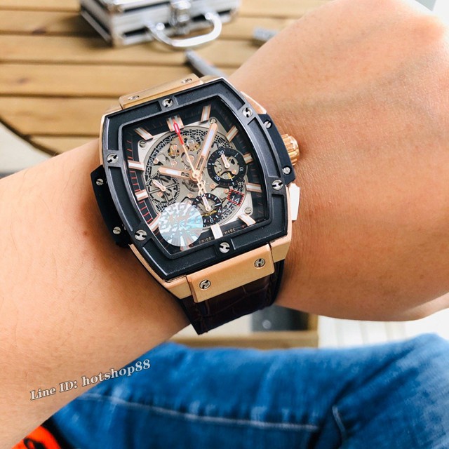 恒宝(宇舶)HUBLOT系列 SPIRIT OF BIG BANG男士计时功能腕表 gjs2196